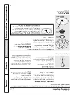 Preview for 60 page of GE JGP337SEJSS Owner'S Manual And Installation Instructions