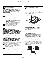 Preview for 11 page of GE JGP630 Installation Instructions Manual