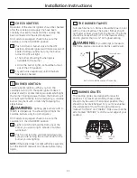 Preview for 11 page of GE JGP940SEKSS Installation Instructions Manual