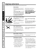 Preview for 8 page of GE JGP990 Owner'S Manual & Installation Instructions