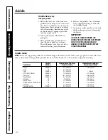 Preview for 14 page of GE JGP990 Owner'S Manual & Installation Instructions