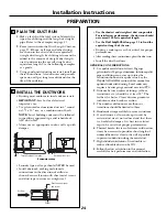 Preview for 24 page of GE JGP990 Owner'S Manual & Installation Instructions