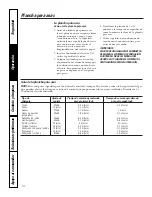 Preview for 54 page of GE JGP990 Owner'S Manual & Installation Instructions