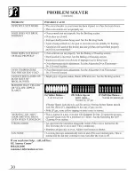 Preview for 30 page of GE JGRP17 Series Use And Care Manual