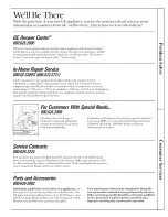 Preview for 31 page of GE JGRP17 Series Use And Care Manual