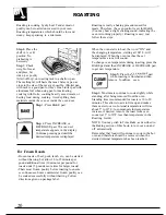 Preview for 20 page of GE JGSP20GER Use And Care Manual