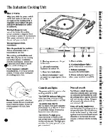 Preview for 5 page of GE JIC100 Use And Care Manual