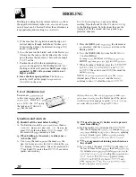 Preview for 20 page of GE JMP28 Use And Care Manual