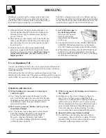 Preview for 20 page of GE JMS08 Use And Care Manual