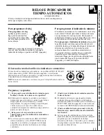 Preview for 39 page of GE JMS08 Use And Care Manual