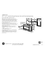 GE JNM6171DFBB Important Information preview