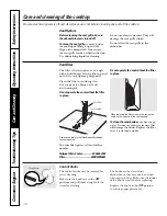 Preview for 10 page of GE JP989 Series Owner'S Manual & Installation Instructions