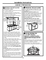 Preview for 16 page of GE JP989 Series Owner'S Manual & Installation Instructions