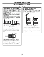 Preview for 20 page of GE JP989 Series Owner'S Manual & Installation Instructions