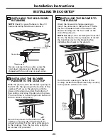 Preview for 23 page of GE JP989 Series Owner'S Manual & Installation Instructions