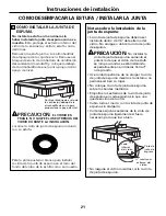 Preview for 53 page of GE JP989 Series Owner'S Manual & Installation Instructions