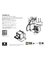 GE JS645ELES Dimensions And Installation Information preview