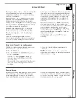 Preview for 21 page of GE JSC57 Owner'S Manual & Installation Instructions