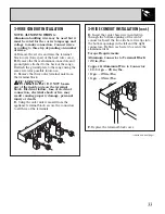 Preview for 33 page of GE JSC57 Owner'S Manual & Installation Instructions