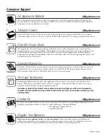 Preview for 40 page of GE JSC57 Owner'S Manual & Installation Instructions