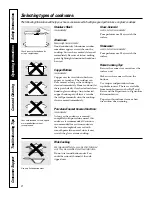 Preview for 8 page of GE JSP42 Owner'S Manual