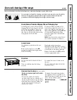 Preview for 21 page of GE JSP42 Owner'S Manual