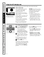 Preview for 20 page of GE JT912 Owner'S Manual