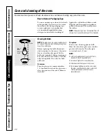 Preview for 22 page of GE JT912 Owner'S Manual