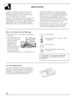 Preview for 18 page of GE JTP15 Use And Care Manual