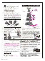 Preview for 2 page of GE Just Cut Asheville Fir Assembly Instructions