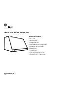 Preview for 2 page of GE JV936DSS Specification Sheet