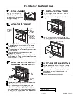 Preview for 4 page of GE JX2027 Installation Instructions