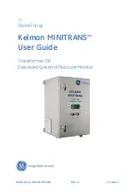 GE Kelman Minitrans User Manual preview