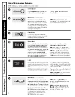 Preview for 8 page of GE LAVEUSES WBVH5200 Owner'S Manual & Installation Instructions