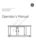 GE LIQUIDE-COOLED HOME Operator'S Manual preview