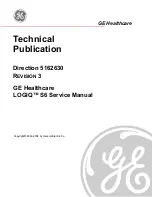 Preview for 1 page of GE LOGIQ S6 Service Manual