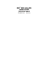 GE MAC 5000 Field Service Manual preview