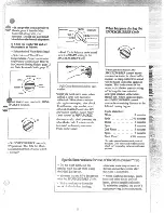 Preview for 11 page of GE Monogram WWA9800M Use And Care Manual