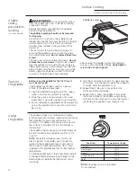 Preview for 14 page of GE Monogram ZDP304NPSS Owner'S Manual