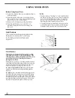 Preview for 12 page of GE MONOGRAM ZEK755 Use And Care Manual