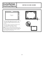 Preview for 20 page of GE Monogram ZGG300LB Installation Instructions Manual