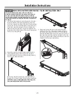 Preview for 25 page of GE Monogram ZIRS360NNLH Installation Instructions Manual