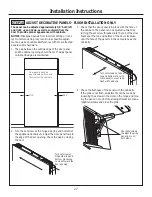 Preview for 27 page of GE Monogram ZIRS360NNLH Installation Instructions Manual