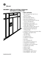 Preview for 6 page of GE MONOGRAM ZISB480DM Dimensions And Installation Information