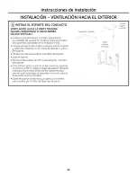 Preview for 46 page of GE Monogram ZV750 Installation Instructions Manual