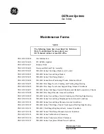 Preview for 365 page of GE MS6001B Maintenance Instructions Manual