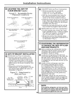 Preview for 19 page of GE PDCS1NBWARSS and Owner'S Manual And Installation Instructions