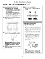 Preview for 24 page of GE PDCS1NBWARSS and Owner'S Manual And Installation Instructions