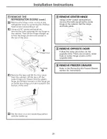 Preview for 31 page of GE PDCS1NBWARSS and Owner'S Manual And Installation Instructions