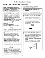 Preview for 34 page of GE PDCS1NBWARSS and Owner'S Manual And Installation Instructions